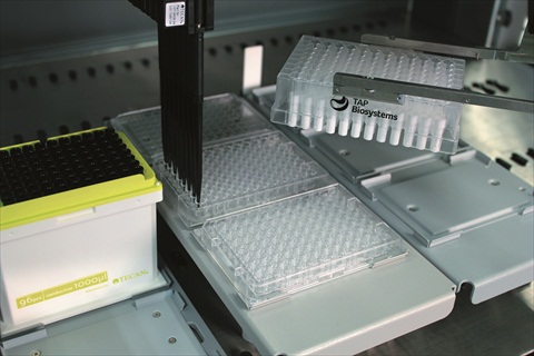 Tecan and TAP Biosystems to automate RAFT  3D cell culturing on the Freedom EVO